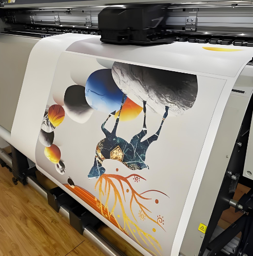 Inkjet canvas roll