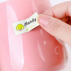 Washable clothes labels