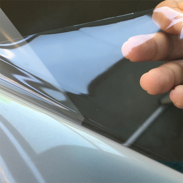 Optically clear window film