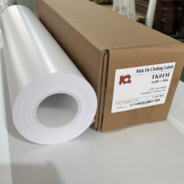 Permanent adhesive labels