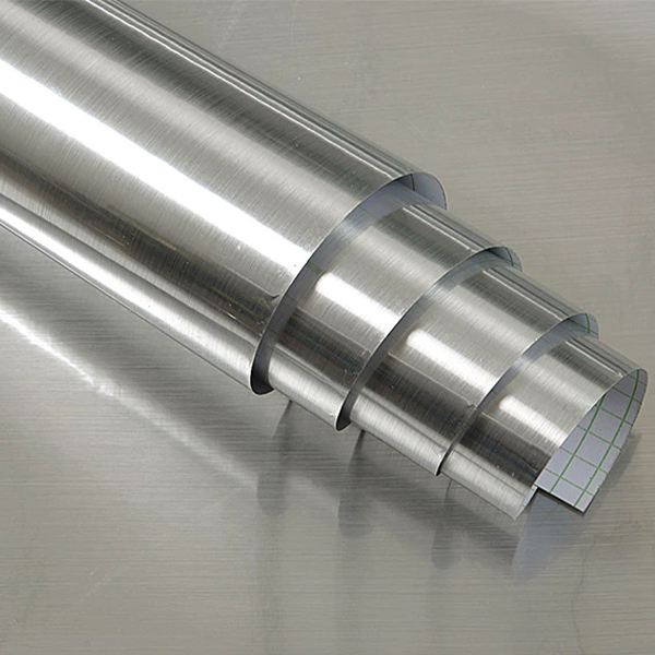 Printable metallic vinyl