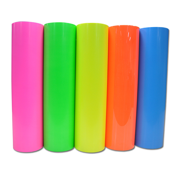 Neon pink vinyl