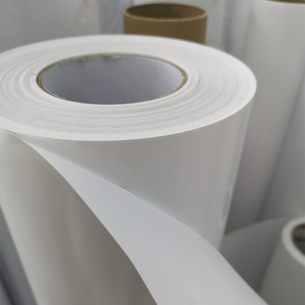 Glossy monomeric self adhesive vinyl