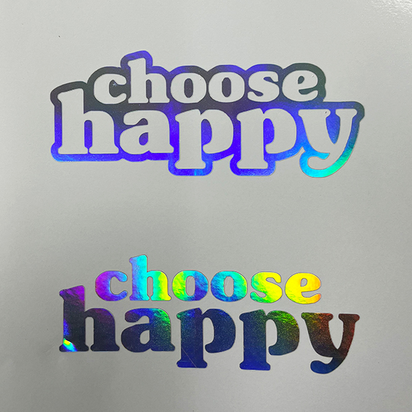 Holographic vinyl