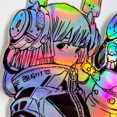 Holographic vinyl