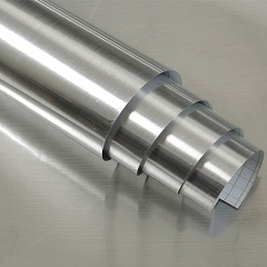 Printable metallic vinyl