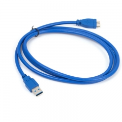 Micro USB 3.0 Cable USB3.0 Type A to Micro B Cable Cord Blue
