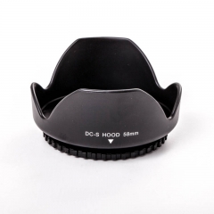 Plastic Petal Flower shaped lens hood Screw-On for All Brand Camera 49/52/55/58/62/72/77/82/86/95mm