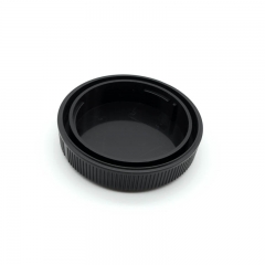Rear Lens Cap Cover for Canon eos R RF mount mirrorless camera lens black