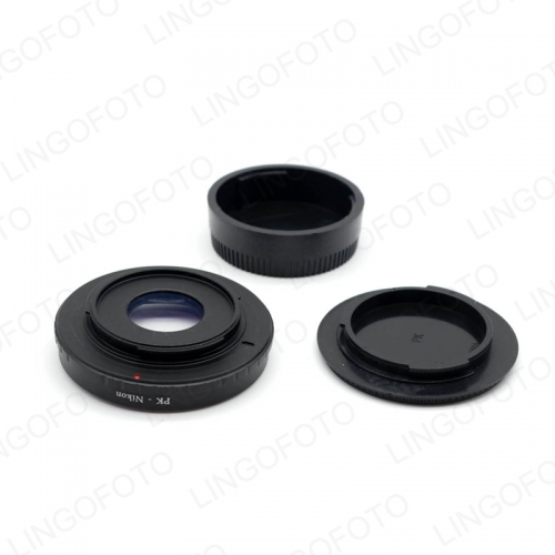 PK-AI Lens Mount Adapter Ring with Optical Glass for Pentax K Mount Lens to M2W7