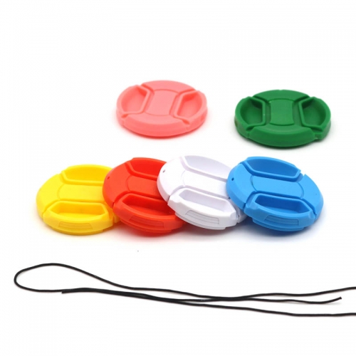 46 mm Universal Center Pinch Lens Cap colorful