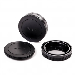 Set Camera Body Cover and Rear Lens Cap for canon eos M M2 EF-M Mount