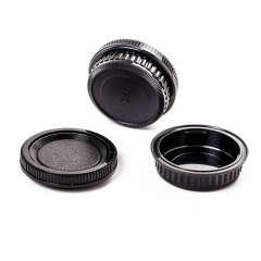 Camera Body Cover And Rear Lens Cap for Pentax PK K20D K10D K200D K100 K7