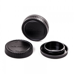 Replace for NX mount Camera Body and Rear Lens Cap caps SET
