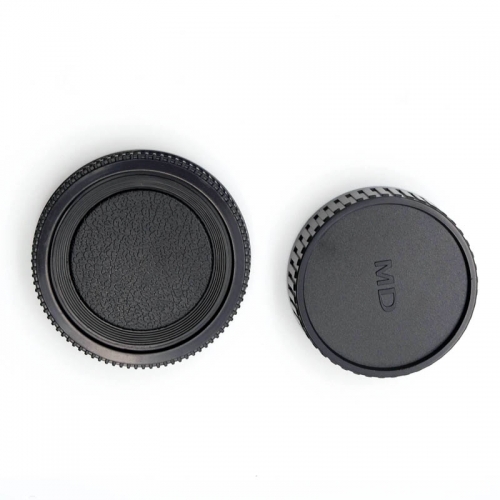 Rear lens + Body cap cover for Minolta MD MC SLR camera