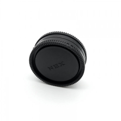Rear Lens Cap + Camera Body Cap for Sony a6500 a6300 a6000 NEX-7 NEX-3 NEX-5