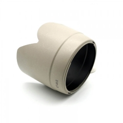 White Lens Hood Tulip Flower Shade ET-83II for Canon 70-200mm USM Non-IS 77mm