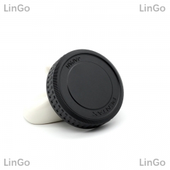 Plastic Rear Lens Cap Cover for PK 645 PK645 P645 Black