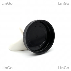 Plastic Rear Lens Cap Cover for PK 645 PK645 P645 Black