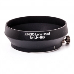 Replacement Accessories Olympus LH-48B Black Metal Lens Hood for M.ZUIKO DIGITAL 17mm 1:1.8 LC4110