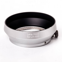 Metal Lens Hood replaces LH-48B for Olympus M.ZUIKO DIGITAL ED 17mm f1.8 sliver LC4111