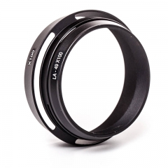 Lens Hood for Fuji LA-49X100 of Black Silver LC4101 LC4102