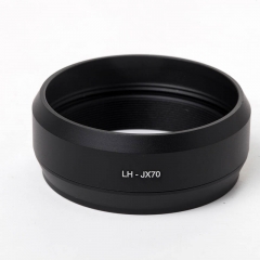 Metal Lens Hood for LH-JX70&Black Silver LC4140 LC4141