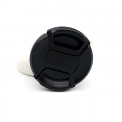 Center pinched lens cap for 62mm67mm72mm77mm