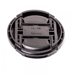 Center pinched lens cap for 49mm52mm55mm58mm