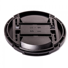 Center pinched lens cap for 82mm86mm