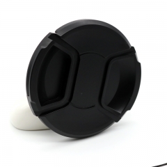 Center pinched lens cap for 82mm86mm