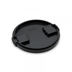 Side pinched lens cap for 72mm 77mm