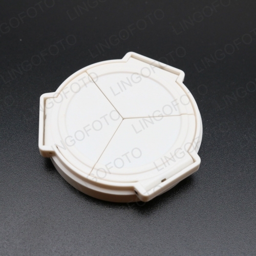 Automatical Open Close Lens Cap For Panasonic DCM-LX5 White LC3402