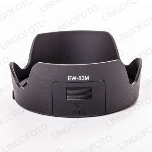 Bayonet Mount Lens Hood Shade for Canon EW-83M EF 24-105mm f/3.5-5.6 IS STM Lens Replacement LC4346