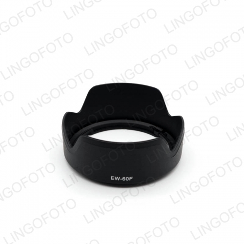 Camera Lens Hood EW-60F Bayonet Mount EW60F for Canon M5 M6 With EF-M 18-150mm f/3.5-6.3 IS STM 55mm Lens LC4320