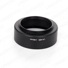 Universal Metal Screw Standard Lens Hood 46mm for OLYMPUS X-H1/X-A5/PEN F M.ZUIKO DIGITAL 25MM 1:1.8/ 17MM 1:1.8 with 43mm Lens Cap LC4187