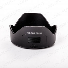 PH-RBA 52mm Lens Hood Bayonet Lens Protector for Pentax K10D K20D K100D K110D Kx Km K-r K-5 II K-30 With DA 18-55mm F3.5-5.6 NP4404