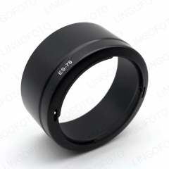 ES-78 ES78 Bayonet Mount Lens Hood cover 72mm For Canon EF 50mm f1.2L USM camera LC4350