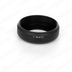 LH-JX100II BLACK Upgrade Lens Hood Shade Adapter Ring for Fujifilm FinePix X100 X100S Replaces Fujifilm Black Sliver LC4185