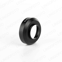 24mm Metal Lens Hood For Rollei Aluminum Black prevent unwanted stray light LC4188