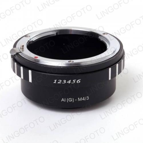 Lens Mount Adapter Ring Nikon AI (G) Mount Lens to Micro Four Thirds M43 Camera Body Fits Panasonic Micro and Olympus Micro 4/3 Cameras Adapter GF2 GF3 G2 G3 GH2 E-PL3 PM1LC8268