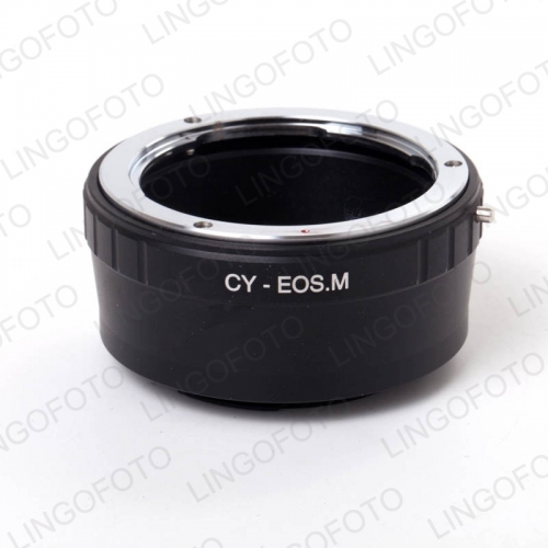 Mount Adapter Ring CY Contax/Yashica Lens to Canon EOS M EF-M Digital Camera Body LC8246
