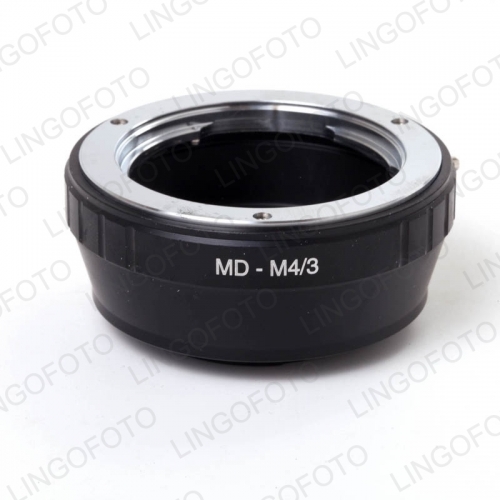 MD Lens to Micro 4/3 Adapter, fits Olympus E-PL6 E-PL7 E-PL8 OM-D E-M1 I II E-M1X E-M5 I II III E-PM2 E-PM1 PEN-F/ Panasonic G7 G9 GF6 GF7 GF8 GH4 GH5 GM5 GX7 GX8 GX9 GX85 GX80 GX850 LC8264