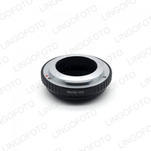 Lens Mount Adapter Ring Aluminum Alloy for Nikon S/D Lens to Fuji X-A1/X-A2/X-A3/X-E1/X-E2/X-E3/X-M1/X-Pro1/X-Pro2/X-S1/X-T1/X-T10/X-T20/X-T2/X10/X20/X30/XF1 FX-Mount LC8144