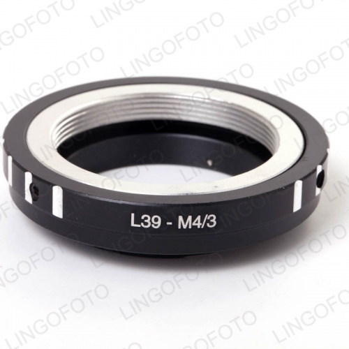 Manual Lens Mount Adapter for Leica 39mm M39 L39 Mount Lens to Olympus and Panasonic Micro Four Thirds MFT M4/3 M43 Mount Camera LC8272
