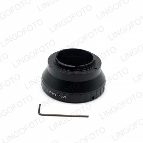 Any M42 Lens Lenses To Nikon-1 Aw1 S1 J3 V1 J1 J2 V2 Camera Mount Adapter Ring NP8267