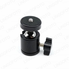 Metal Mini Ball Head 3/8 Bottom Screw Thread 1/4 Top Tripod Monopod Mount LC2210