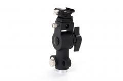 H-Type 180 Degree Rotation Flash Holder with All-Metal Connecting Baseplate LC2627