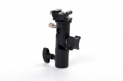 Flash Bracket Hot Shoe Umbrella Holder Mount Light Stand For DSLR Camera E Type LC2604