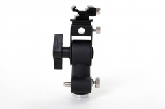 H-Type 180 Degree Rotation Flash Holder with All-Metal Connecting Baseplate LC2627